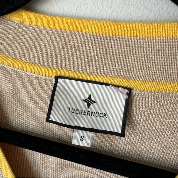 TUCKERNUCK Chai Stripe Lauren Cardigan sweater - Picture 10 of 12